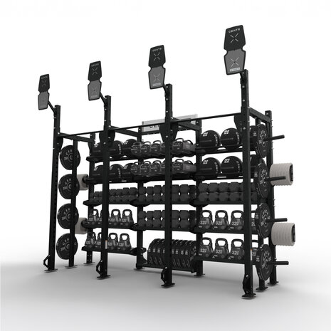Centr x Hyrox Competition Perform 4 Rigs