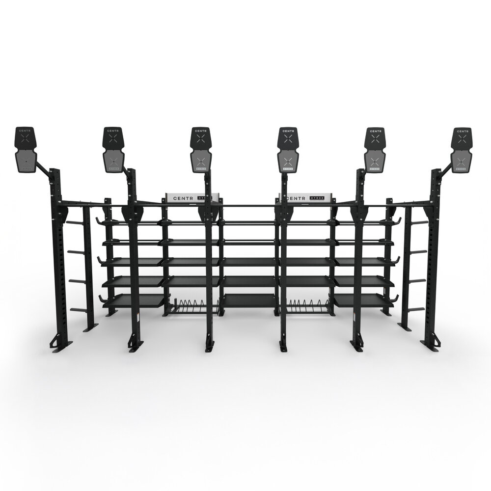 Centr x Hyrox Competition Perform 6 Rigs