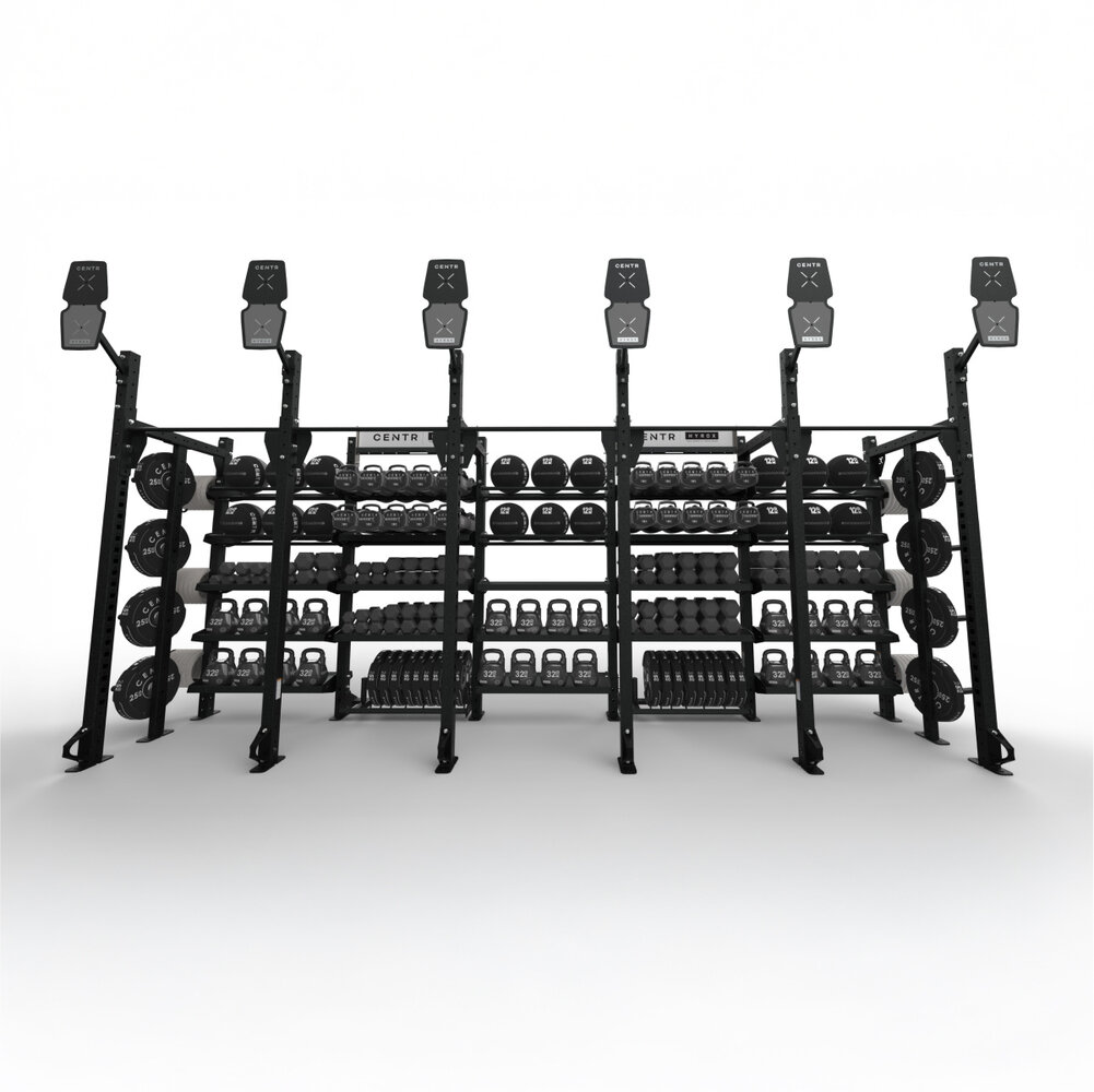 Centr x Hyrox Competition Perform 6 Rigs