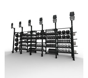Centr x Hyrox Competition Perform 6 Rigs