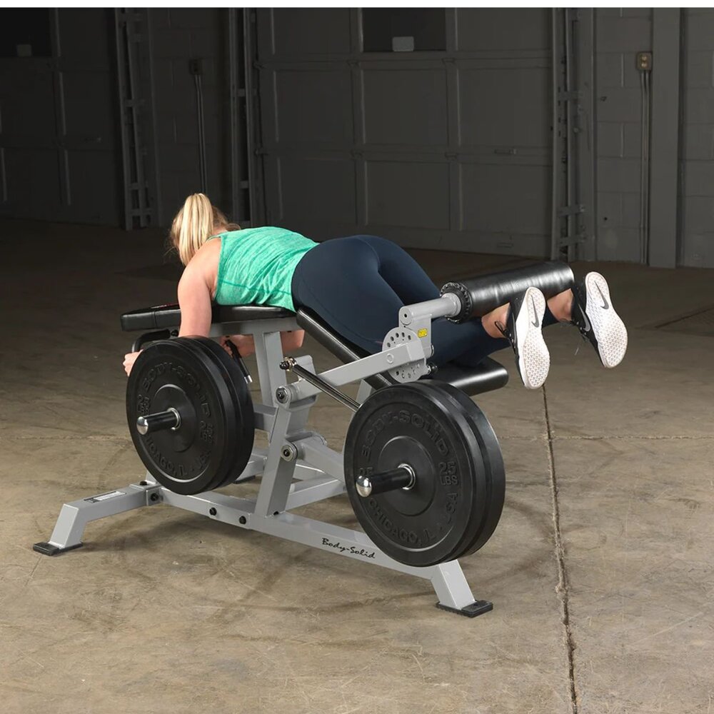 Body-Solid Plate Loaded Leg Curl Machine Body-Solid Plate Loaded Leg Curl Machine