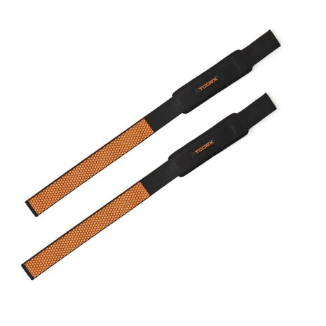 Toorx Professional Lifting Straps Met Duimversteviging Toorx Professional Lifting Straps Met Duimversteviging