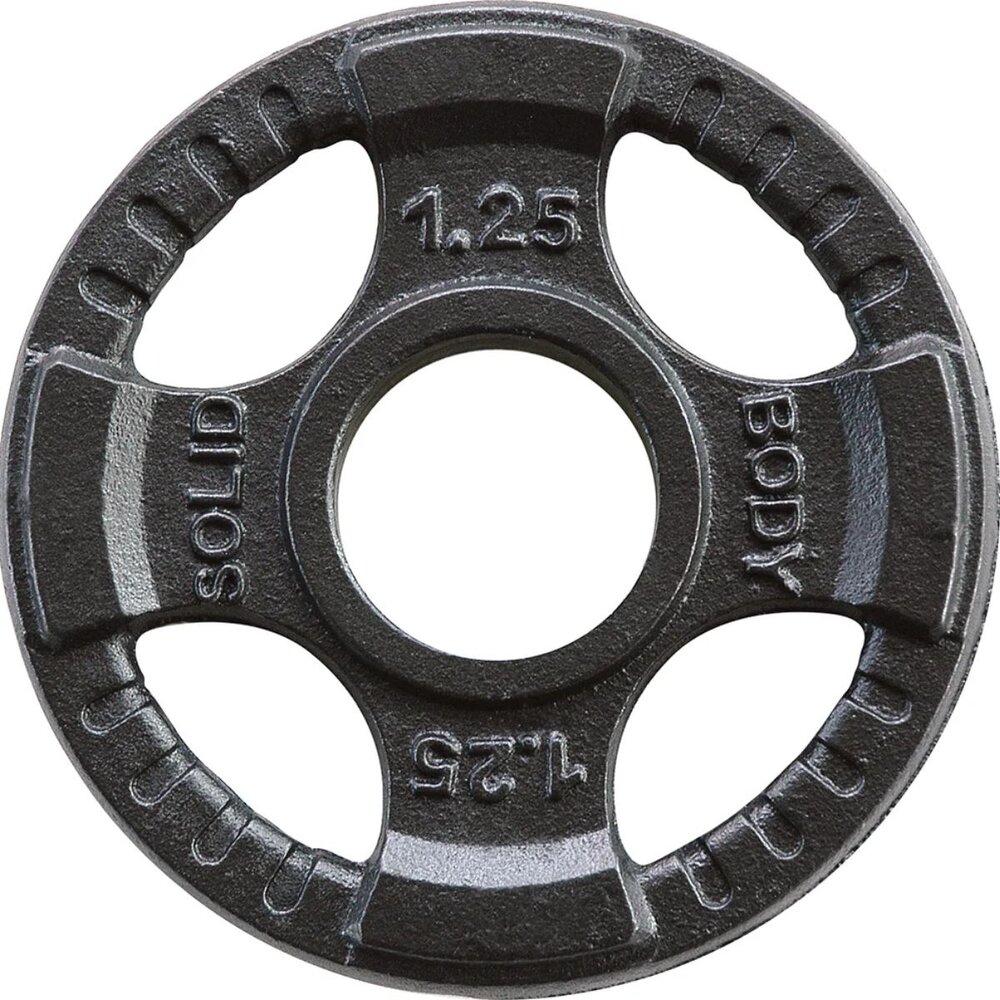 Body-Solid Olympische IJzeren Schijf 1,25 Kg Body-Solid Olympische IJzeren Schijf 1,25 Kg