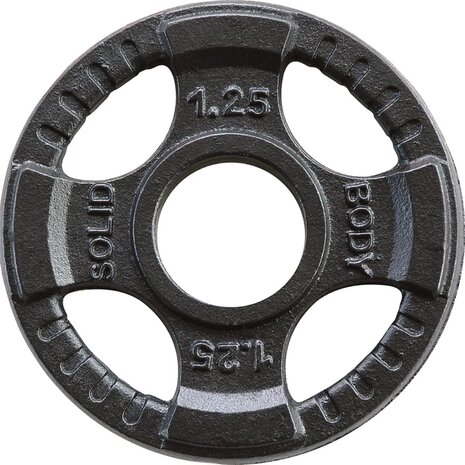 Body-Solid Olympische IJzeren Schijf 1,25 Kg Body-Solid Olympische IJzeren Schijf 1,25 Kg