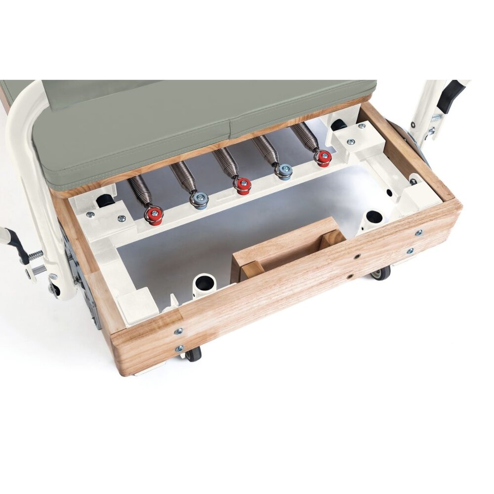 Liveness PTX 500 Beuken Pilates Reformer Groene Thee Liveness PTX 500 Beuken Pilates Reformer Groene Thee