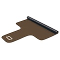 Liveness Antislip reformerdoek Zwart-Chocolade Liveness Antislip reformerdoek Zwart-Chocolade