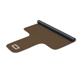 Liveness Antislip reformerdoek Zwart-Chocolade Liveness Antislip reformerdoek Zwart-Chocolade