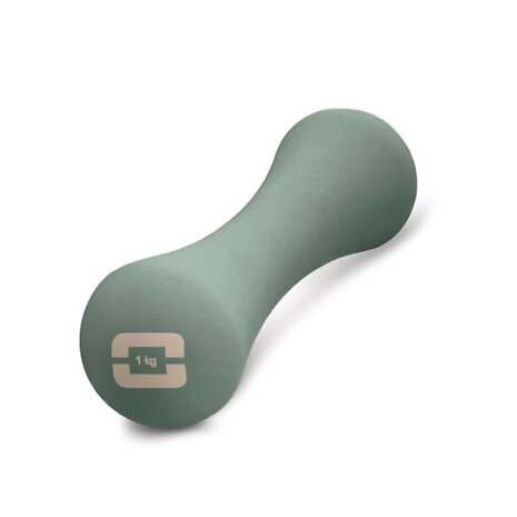 Liveness Neopreen yogahalter 1 kg Groene Thee Liveness Neopreen yogahalter 1 kg Groene Thee