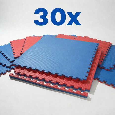 Toorx Fitness TATAMI MAT 100x100x2 cm – Vloerset 30 stuks