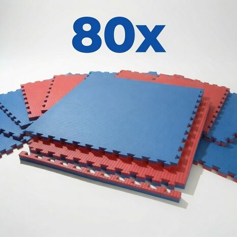 Toorx Fitness TATAMI MAT 100x100x2 cm – Sportvloer 80 stuks