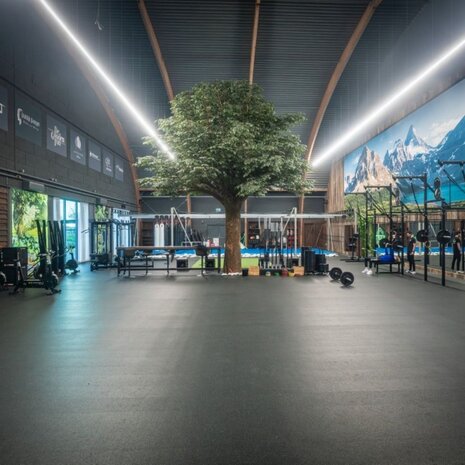 NRG fitness Rubberen Sportvloer 10 m × 1,25 m × 8 mm NRG fitness Rubberen Sportvloer 10 m × 1,25 m × 8 mm