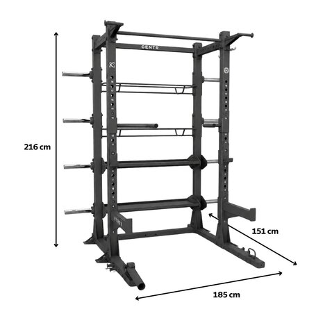 Centr x Hyrox Half Rack Compleet Pakket Centr x Hyrox Half Rack Compleet Pakket