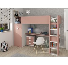 Jules Hoogslaper met kast - Roze