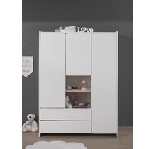 3-deurs kledingkast Kiddy