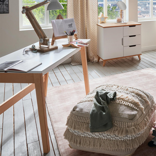 Infanskids Kinderbureau Color - Wit