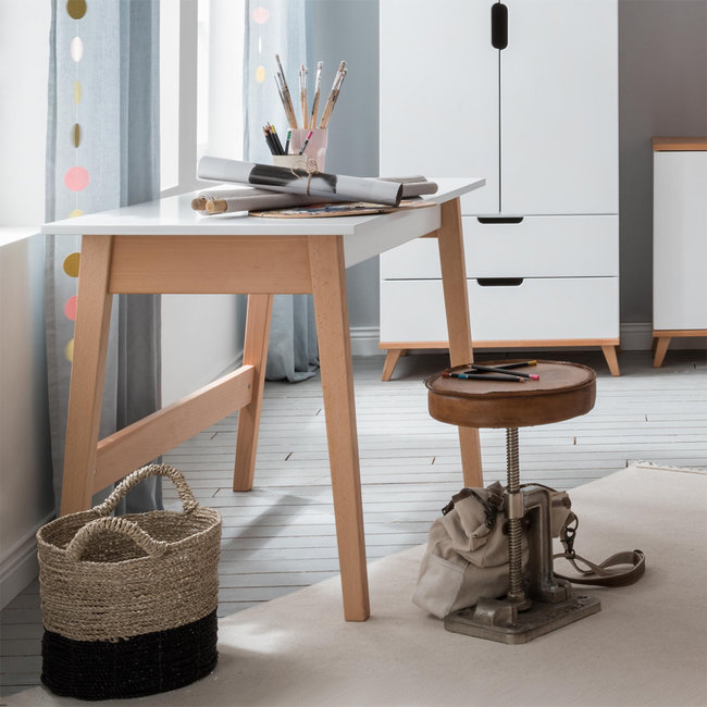 Infanskids Kinderbureau Color - Wit