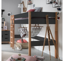 Midi hoogslaper Color - Antraciet