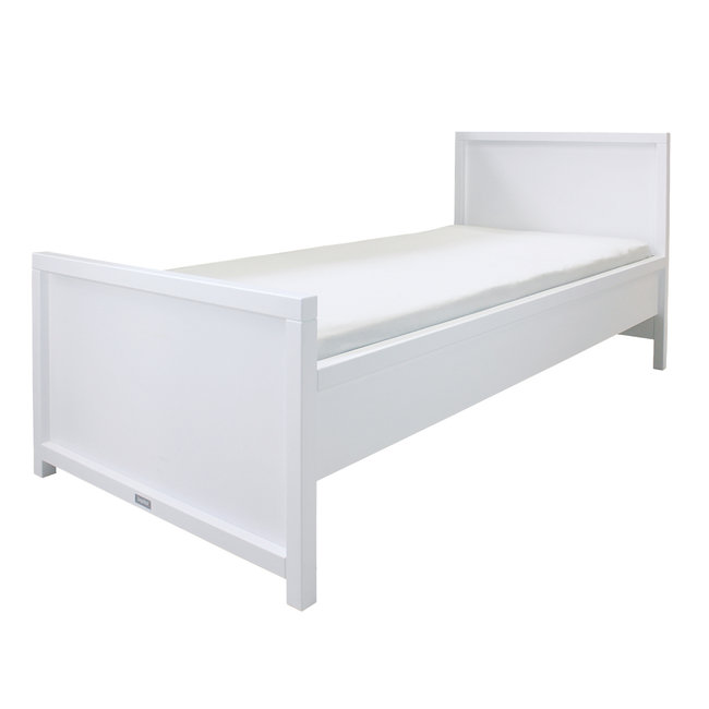 Bopita Bed Corsica Wit 90x200cm met hoog hoofdeinde