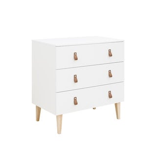 Bopita Commode Indy Wit/Naturel met 3 lades