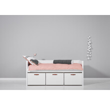 Kajuitbed Cool kids met 3 lades