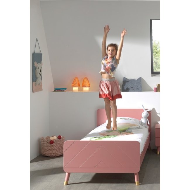 Vipack Kinderbed Billy - Terra Roze - 90x200