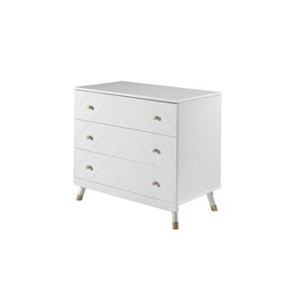 Vipack 3 lades Billy commode - Satin White