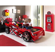 Autobed Rood Night Speeder - 90 x 200