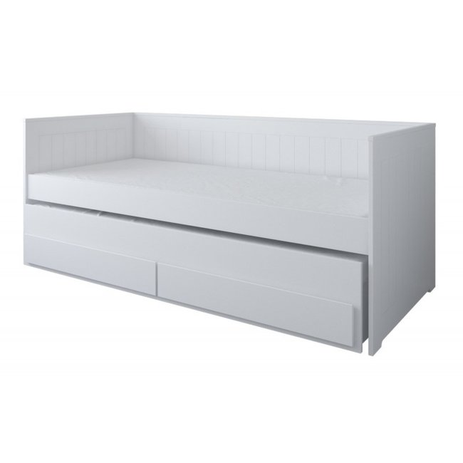 Lilli Furniture Bedbank Nanne met slaap- en opberglades