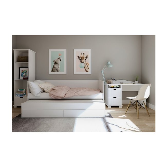 Lilli Furniture Bedbank Nanne met slaap- en opberglades