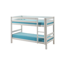 Stapelbed Wit PINO  - 140 cm hoog