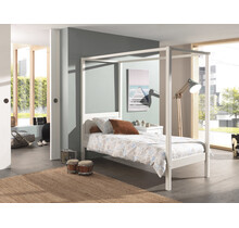Hemelbed Wit PINO - 90x200