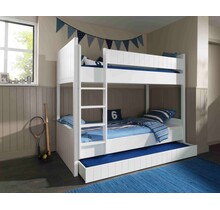 Stapelbed Robin Wit  - 90x200cm