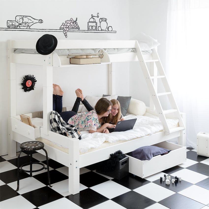 Oeganda verzonden het dossier 3 persoons stapelbed familiebed Triplo - Wit - 140x200-90x200 - Kinderkamerwebwinkel.nl Oeganda verzonden het dossier 3 persoons stapelbed familiebed Triplo - Wit - 140x200-90x200 - Kinderkamerwebwinkel.nl