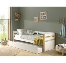 Bedbank Margrit met slaaplade 90x200