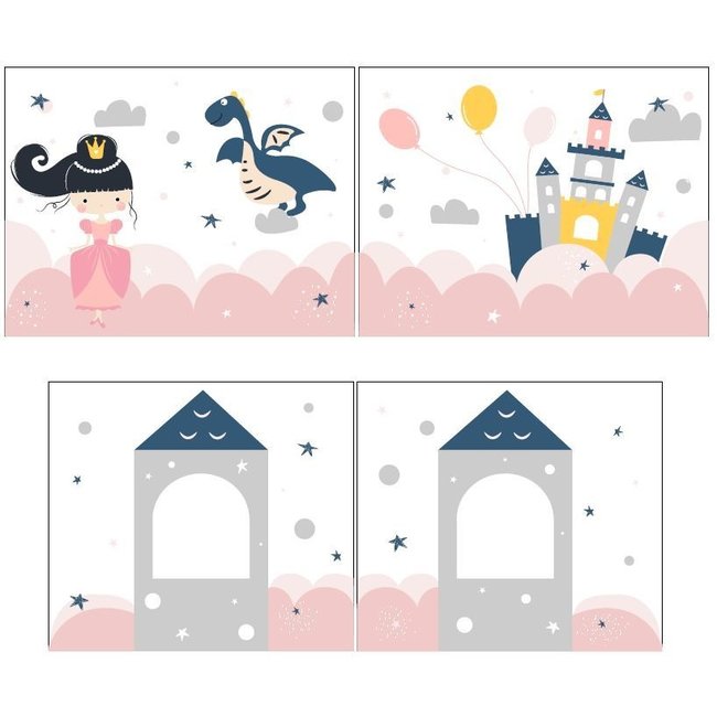 Vipack Halfhoogslaper Charlotte met Princess Sophie speeltent