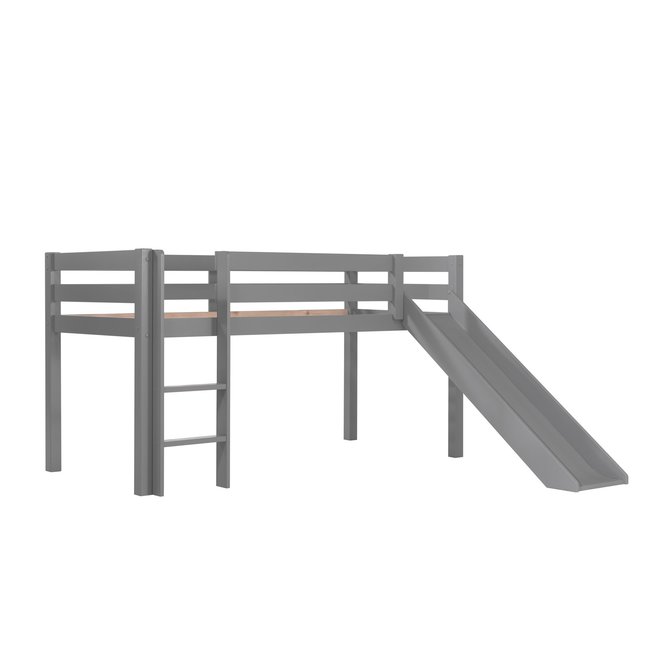 Vipack Halfhoogslaper Charlotte met Princess speeltent - Grijs