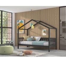 Bedbank Dallas - Antraciet - 90x200