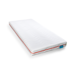 FDM PAULO Matras 80x180 cm Dubbelzijdig Schuim Matras voor Kinderen Hardheidsgraad H3 Boekweit Vulling 16 cm Hoog 7 Comfortzones met Hypoallergene Wasbare Premium Tijk Oeko-Tex Standard 100