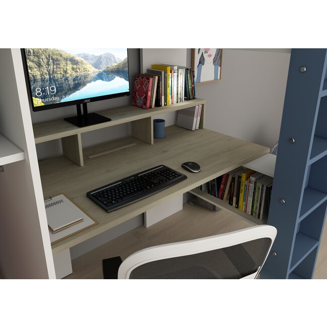 Trasman Hoogslaper Flow Blauw