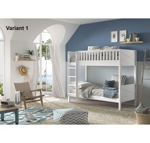 Stapelbed Scott - Wit - 90x200