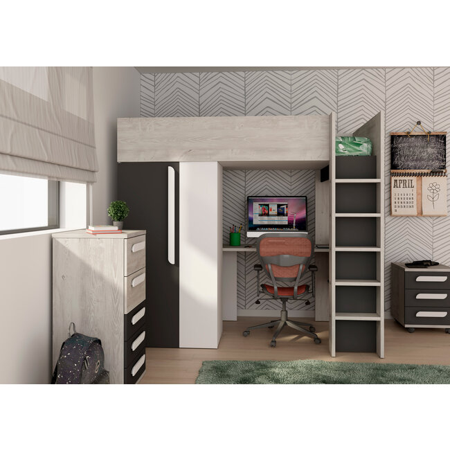 Trasman Hoogslaper Studio Antraciet