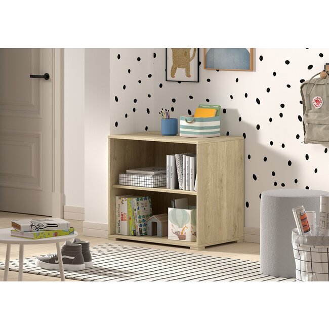 Vipack Halfhoogslaper Sam - met 2 boekenkasten