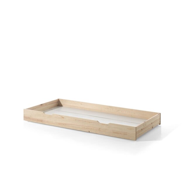 Vipack Bedbank Dallas - Natuurlijk hout - Bedhuisje