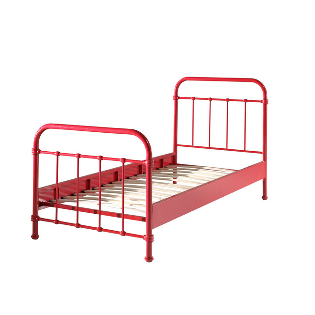 Vipack Kinderbed New York - Rood - 90x200