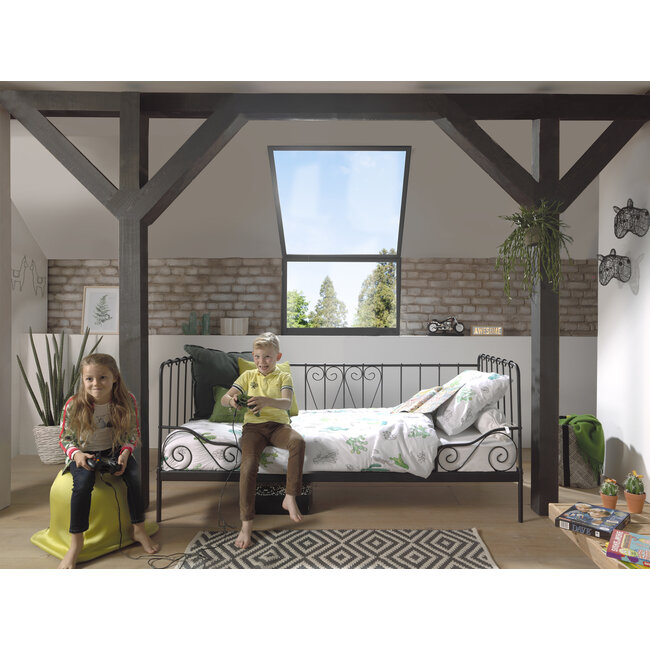 Vipack Bedbank Alice - Zwart