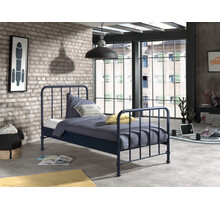 Kinderbed Bronxx - Blauw - 90x200