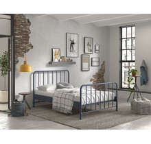 Kinderbed Bronxx - Blauw - 140x200