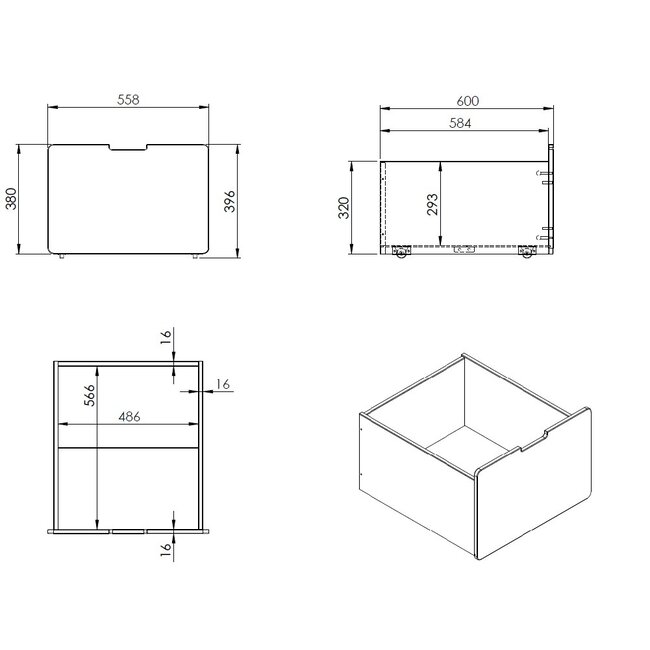 Vipack Halfhoogslaper Scott - laag model