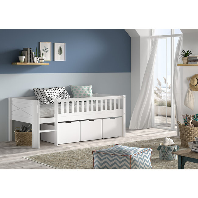 Vipack Halfhoogslaper Scott - laag model