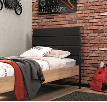 Kinderbed Irony recht hoofdeinde - 90x200 - Industrieel design